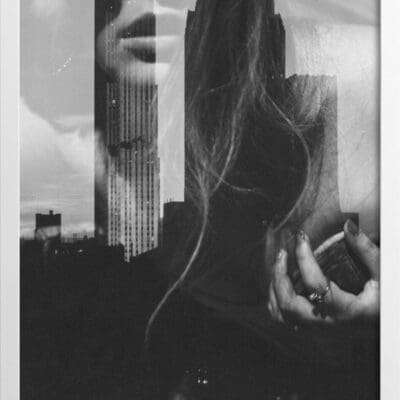 City Reflections Poster Editorial