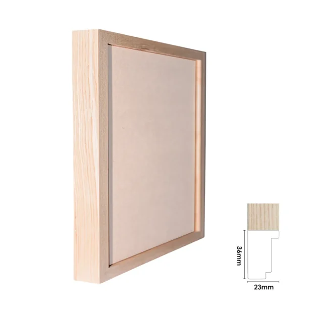 Ash Wood Square Picture Frame - Image 3