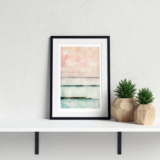 Watercolor natural sea and sand posters (3-Options) - Image 3