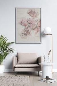 Watercolor Fan leaf posters (3-Options) | Local is Lekker ZA | African Gifts