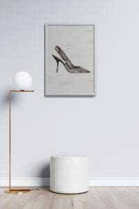 Watercolor Fashion Shoes Posters (3-Options) | Local is Lekker ZA | African Gifts