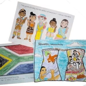 South Africa Colouring Activity Book | Local is Lekker ZA | African Gifts