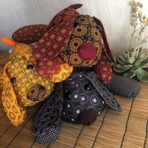 Handcrafted Shwe Shwe Teddies - Doggie