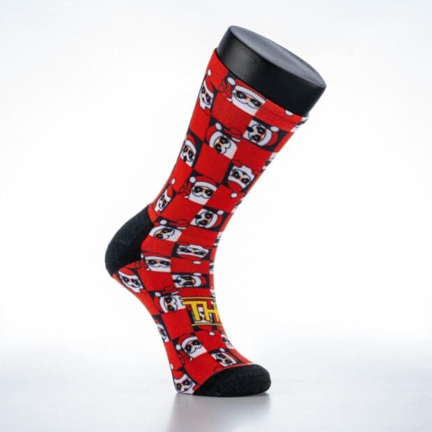 Cool Santa Socks -Christmas Socks (Leisure Wear) - Image 2