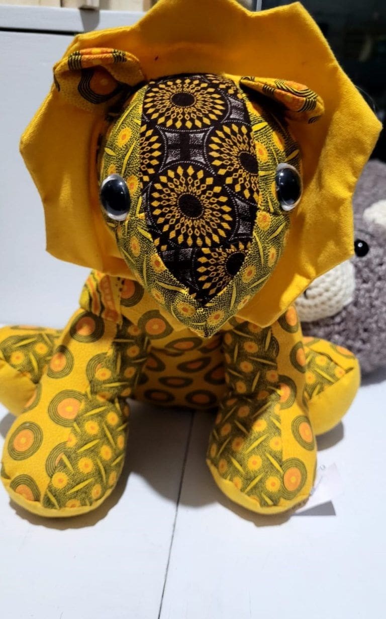 Beautiful Handcrafted Shwe Shwe Teddies - Lions