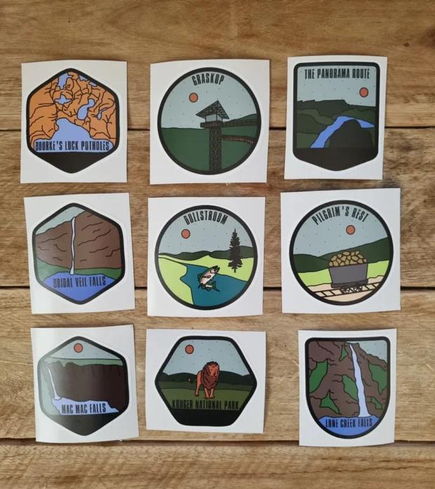 Mpumalanga sticker set