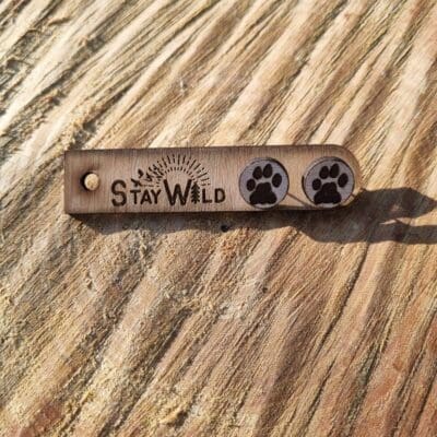 Leopard Footprint Stud Earrings Set
