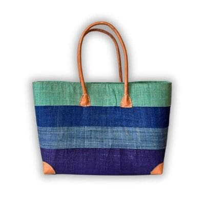 Ocean Breeze Basket Bag