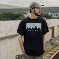 Stay Wild Barcode T-shirt