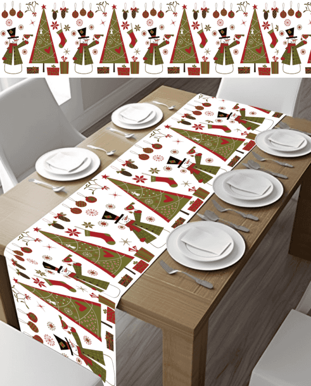 Frosty Fun Table Runner