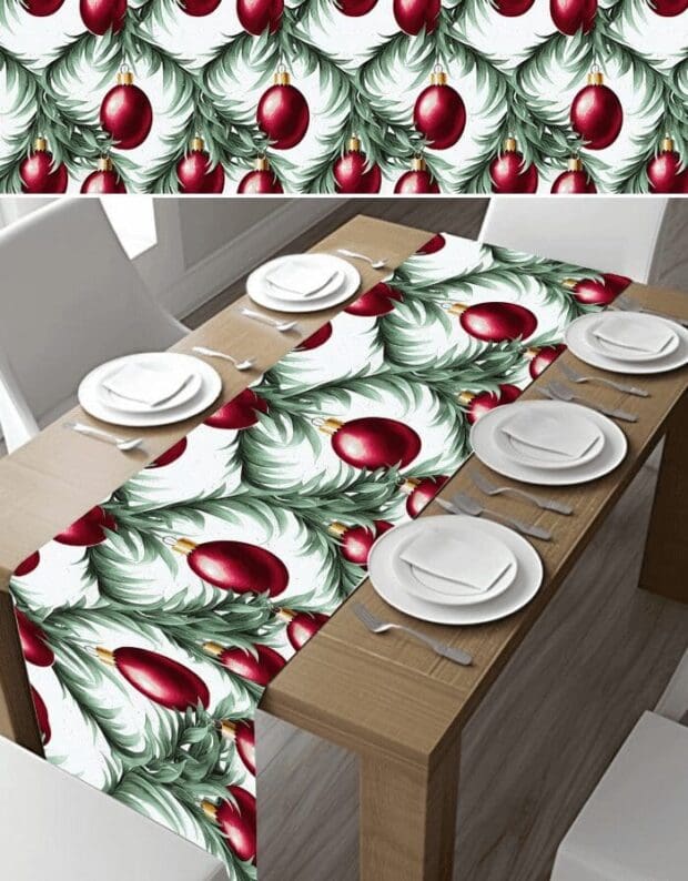 Festive Fir Table Runner