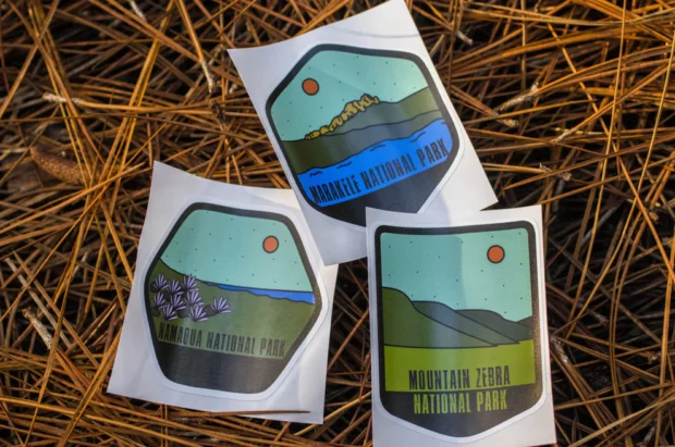 SA National Parks Sticker Set