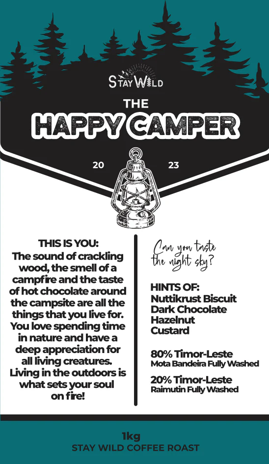 The Happy Camper Coffee (Beans or Ground)