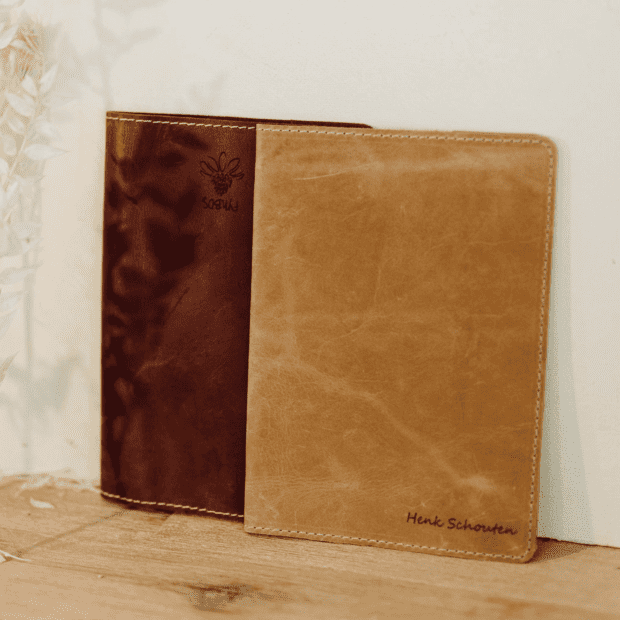 A4 Leather Diary Cover (Customizable) - Image 2