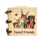 Wooden Baby Book - Forest Friends - Envirokid