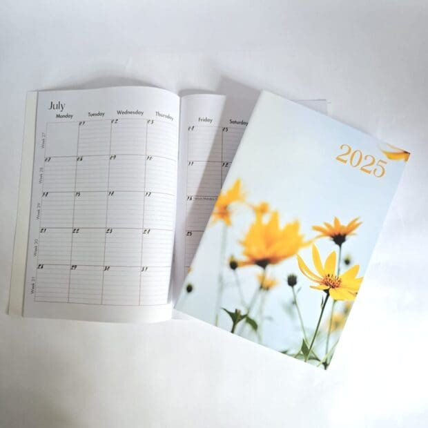 Sunny Days Ahead: Your 2025 Ladies Desk Calendar