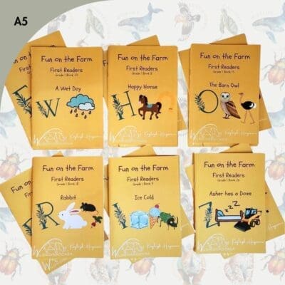 Fun on the Farm Little Readers (Grade 1 - Set of 26, A5 Books)