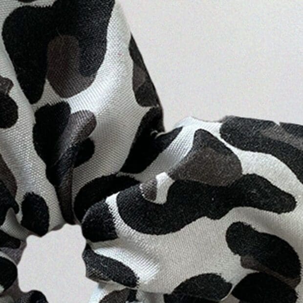 Animal Print Flower Scrunchie (S/M) - Image 2