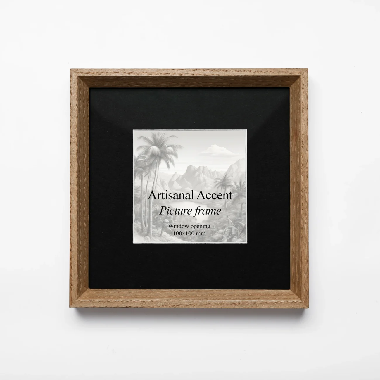 150 x 150mm Artisanal Accent Frame (Square) | Oak Collection