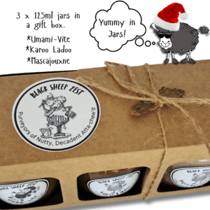 Gift Box Black Sheep Zest 125ml x 3 | Local is Lekker ZA | African Gifts