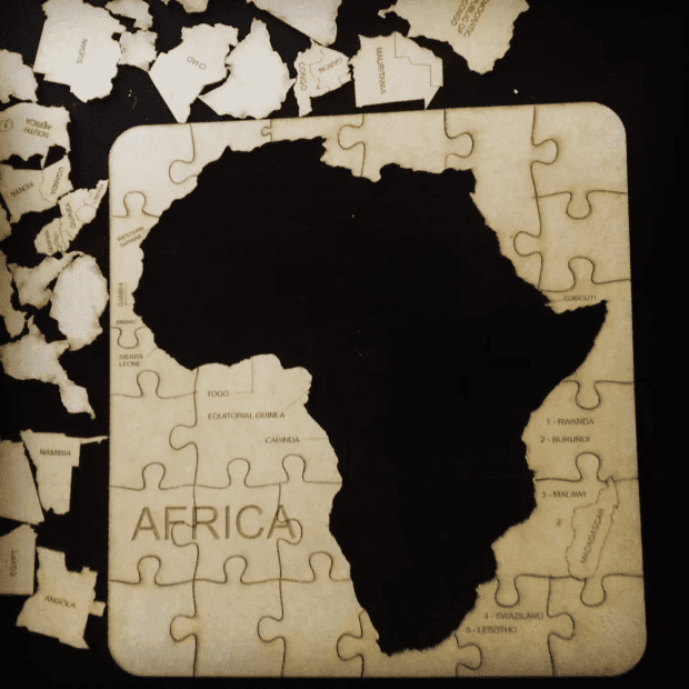 Africa Wooden Map Puzzle - Image 4