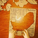 South Africa Wooden Map Puzzle 