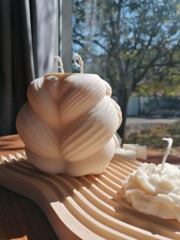 Braided Candle - Fragranced Soy Wax - Image 3