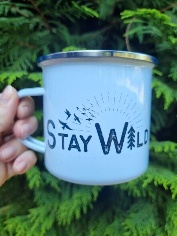 Stay Wild Enamel Mug - Image 9