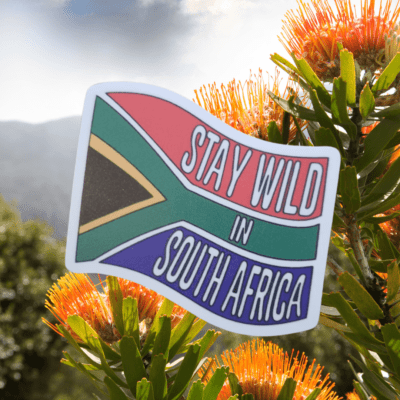 Stay Wild in South Africa Sticker