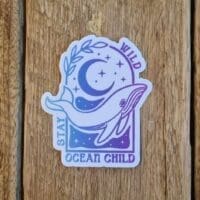 Stay Wild Ocean Child Sticker