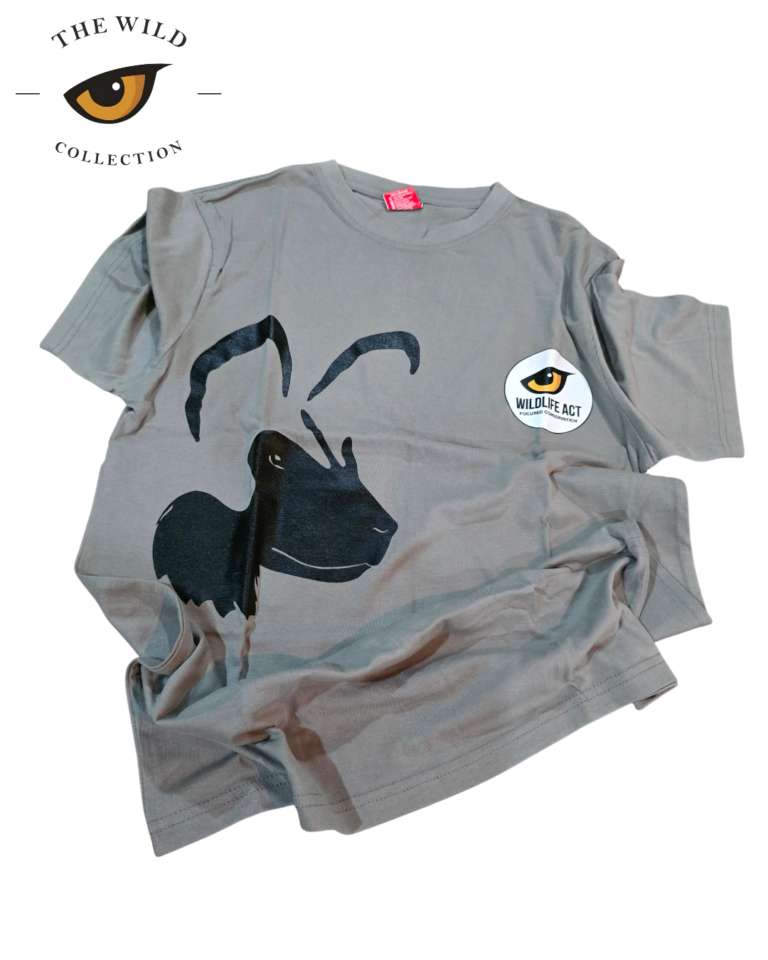 Ladies Wildlife Act Grey T
