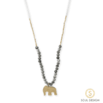 Swahili Elephant Necklace