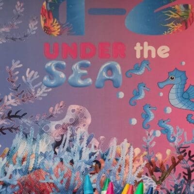 A - Z: Childrens Under the Sea Colouring Book