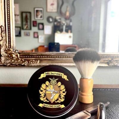 McIntyres Natural Shave Soap- Grooming