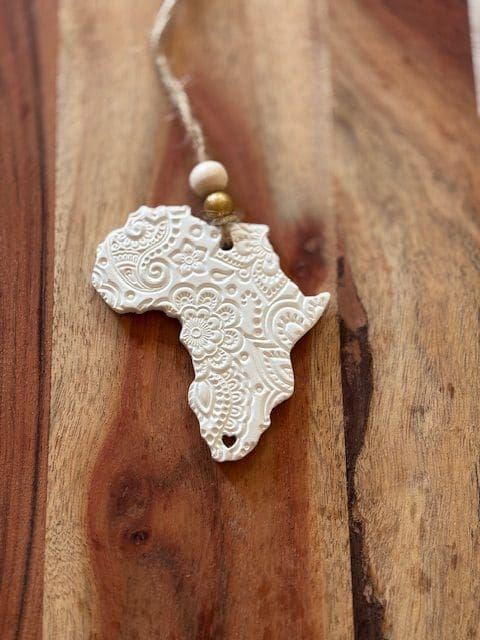 African Hanging Decorations - set of 2