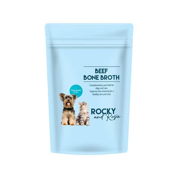 Rocky & Rosie’s Beef Bone Broth (200g / 400g Pouches)