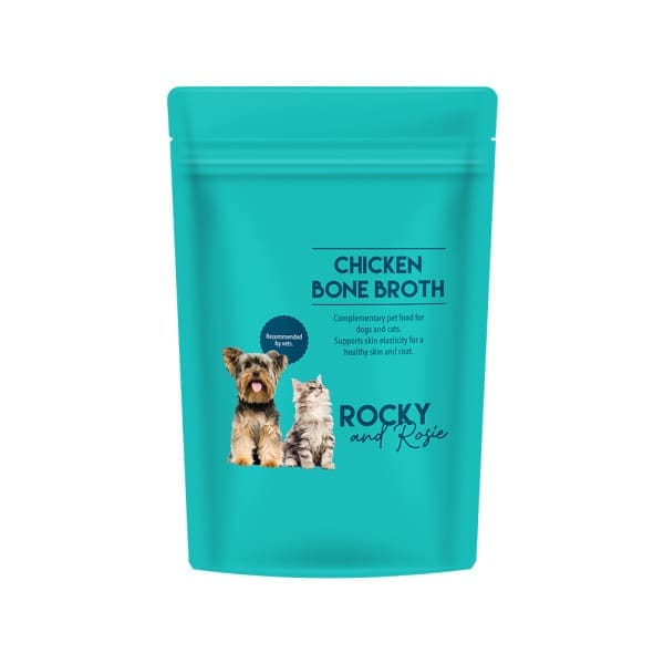 Rocky & Rosie’s Chicken Bone Broth (200g / 400g Pouches)