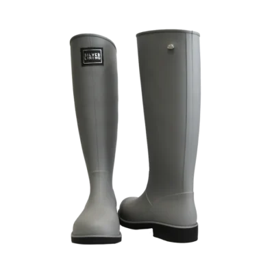 Silver Lining Classic Grey Tall Gumboot