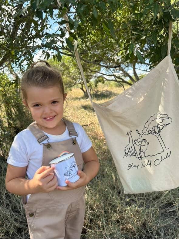 Stay Wild Child Tote Bag