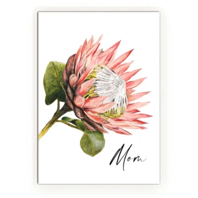 King Protea Mothers Day Card