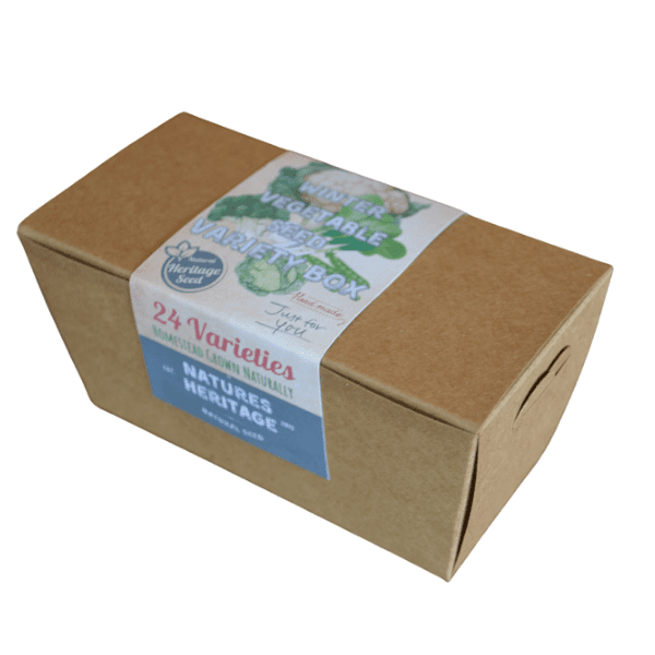 24 Variety Winter Vegetable Seed Box