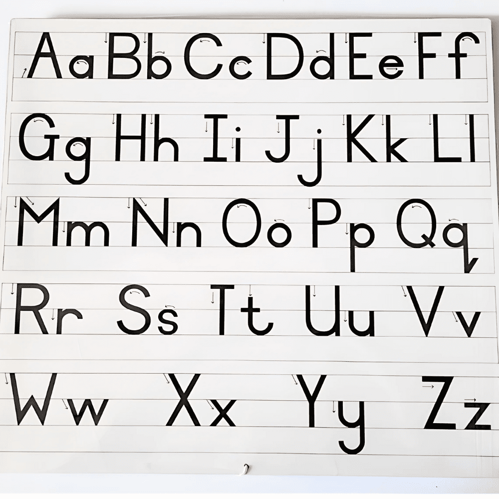 Montessori Alphabet Tracing Boards (Upper & Lower Case)