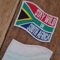 Wild in South Africa Iron On Patch