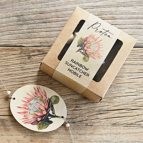 King Protea Rainbow Suncatcher – A Touch of Local Sunshine
