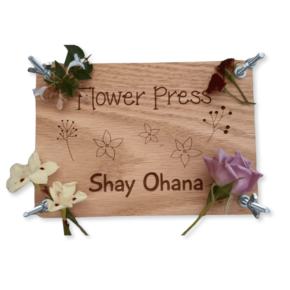 Personalize My Flower Press- EverythingXquisite