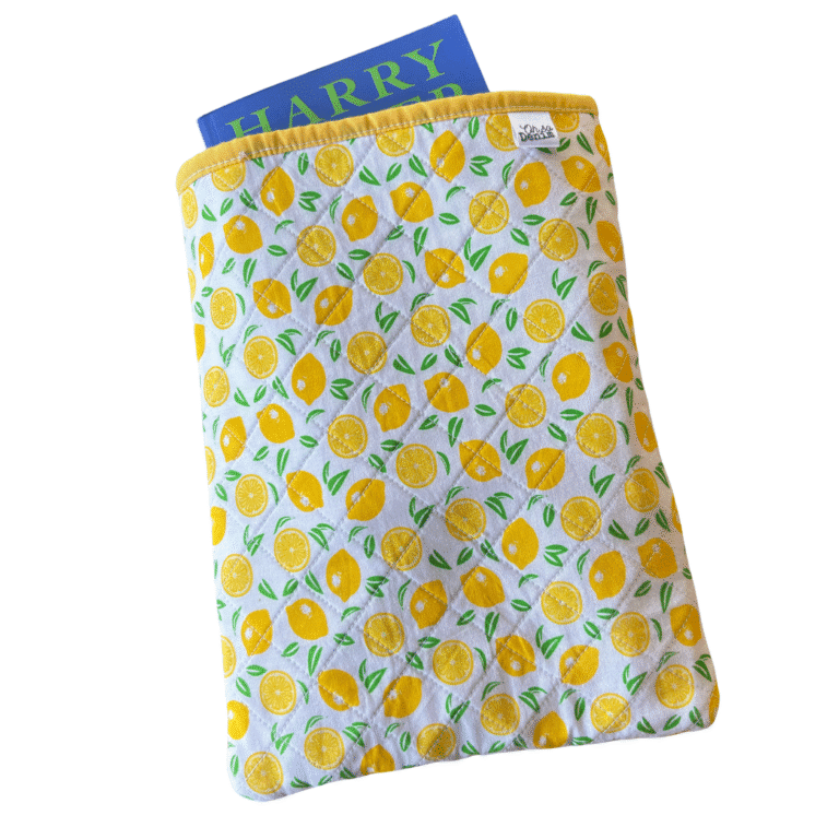 Yellow Lemons Tablet/Book Sleeve (22cm x 28.5 cm)