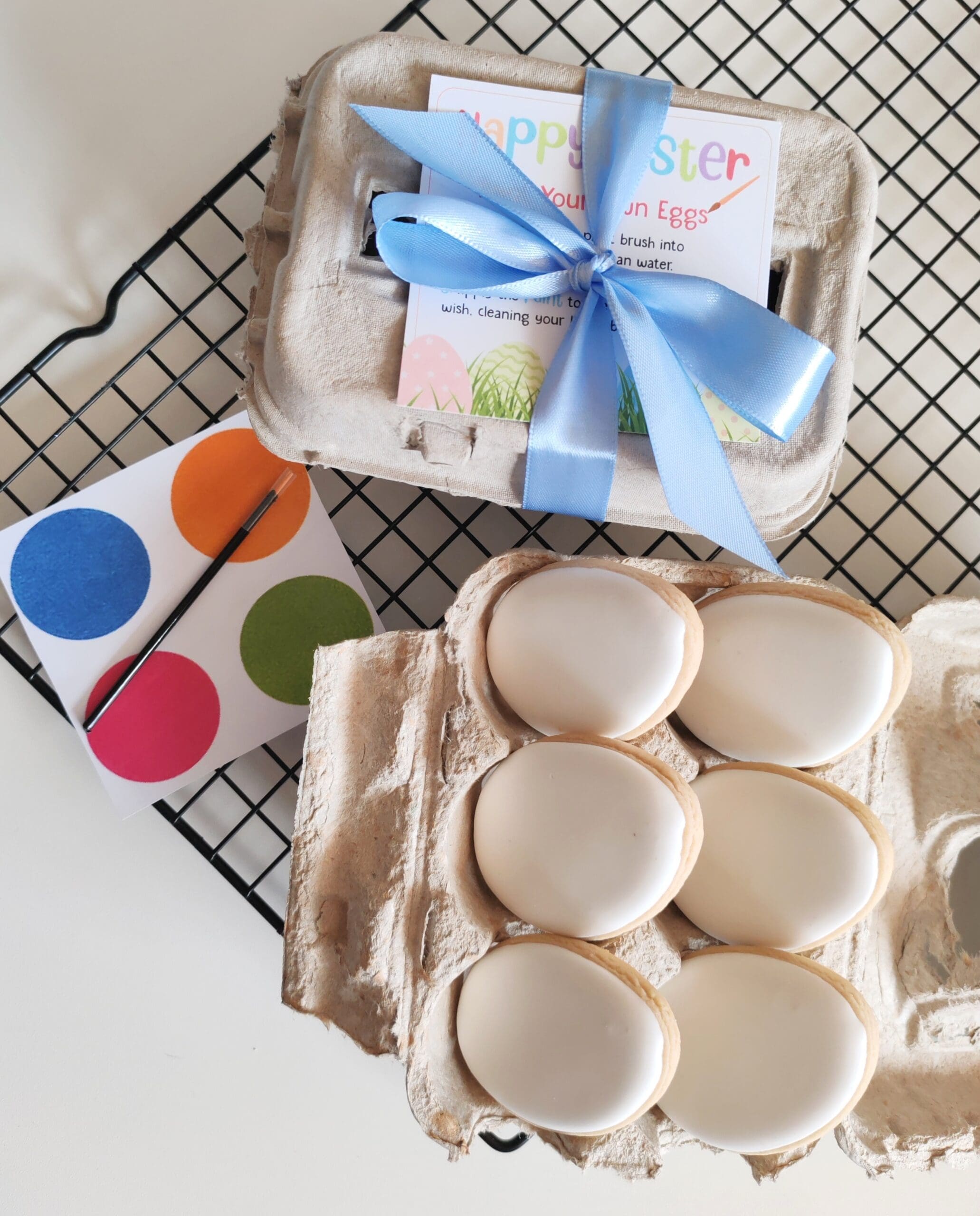 Paint-Your-Own Easter Egg Cookie Kit